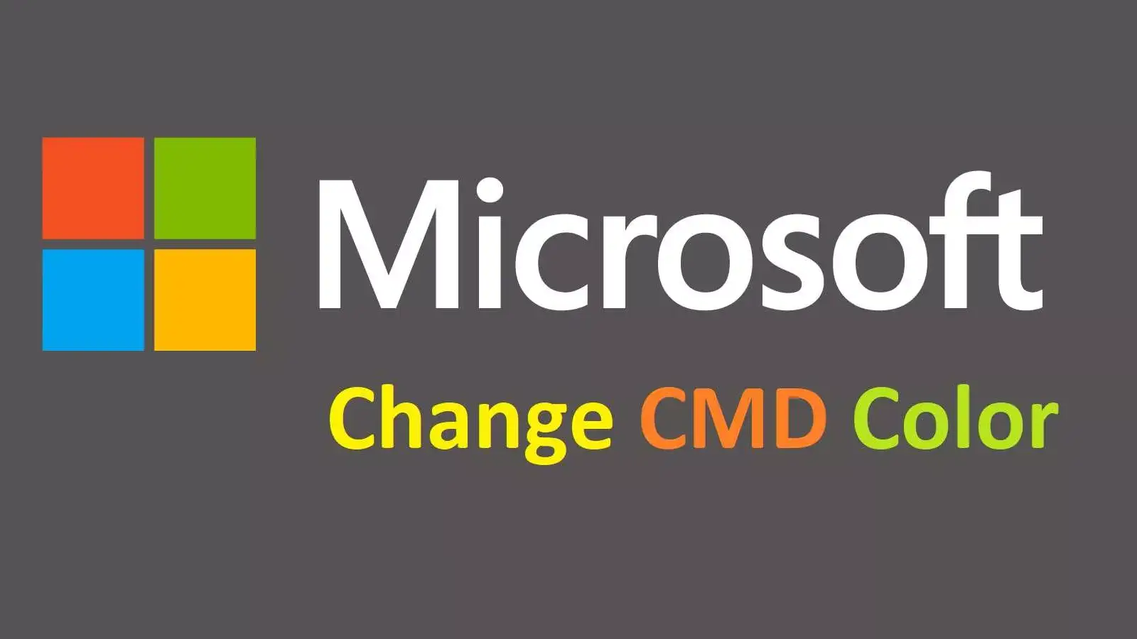 آموزش تغییر رنگ CMD  ( خط فرمان )