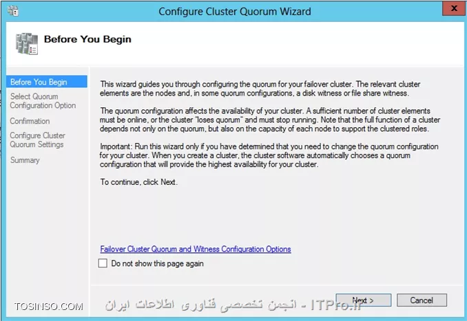 آموزش راه اندازی failover clustering در ویندوز سرور 2012 و SQL سرور