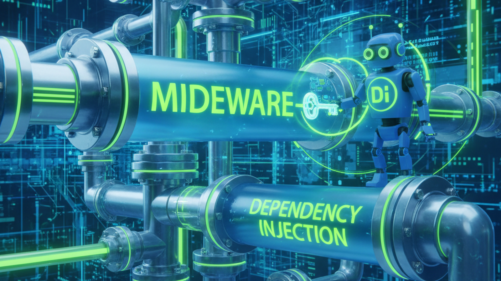 معماری درونی ASP.NET Core: از pipeline درخواست تا تزریق وابستگی