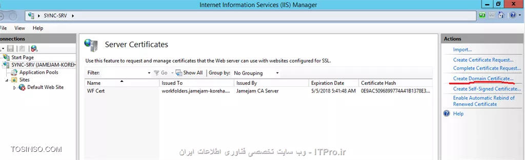 وب سایت توسینسو