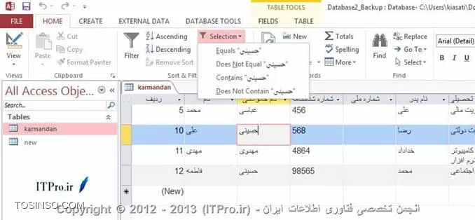 وب سایت توسینسو