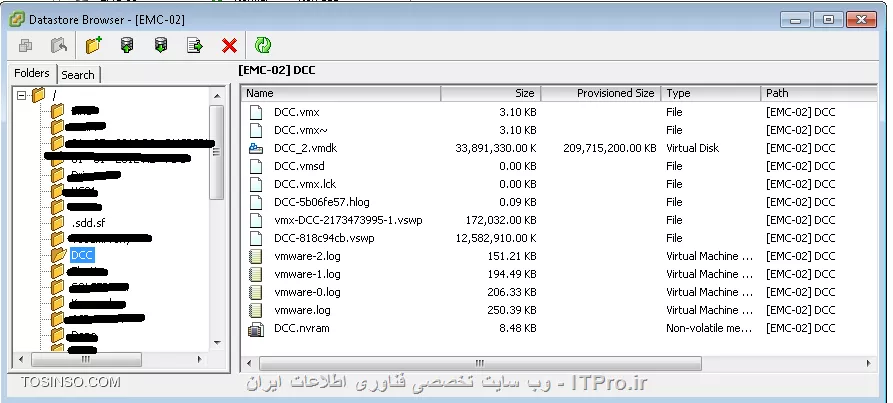 سلام، برای انتقال ماشین مجازی از ESXI به روی Workstation چند تا راه وجود داره که ساده ترینش این هست:

1- ماشین مجازی که میخوای انتقال بدید رو خاموش کنید.
2-از توی datastore، روت ماشین مجازی رو انتخاب کنید و در پوشه ی X دانلود کنید.
||https://virtualization.tosinso.com/files/get/03067e6d-415a-4ff8-ac62-342450ab1f59||
3-مطمئن شو که همه فایل ها دانلود شدن
4-از طریق vmware workstation ---> File---> open ، به پوشه ی X رفته و فایل VMX رو انتخاب کنید و اوکی کنید.
5- حالا که ماشین مجازی باز شده چک کنید ببینید ram cpu و ... مورد نیاز روی این سیستم وجود داره ...

** بعد از روشن کردن ماشین مجازی هم یه پیغام میاد که I copied it رو انتخاب کنید.

موفق باشید