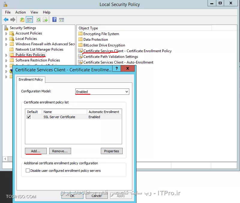 آموزش جامع PKI در مایکروسافت و Active Directory Certificate Services : قسمت پانزدهم ( پایانی )