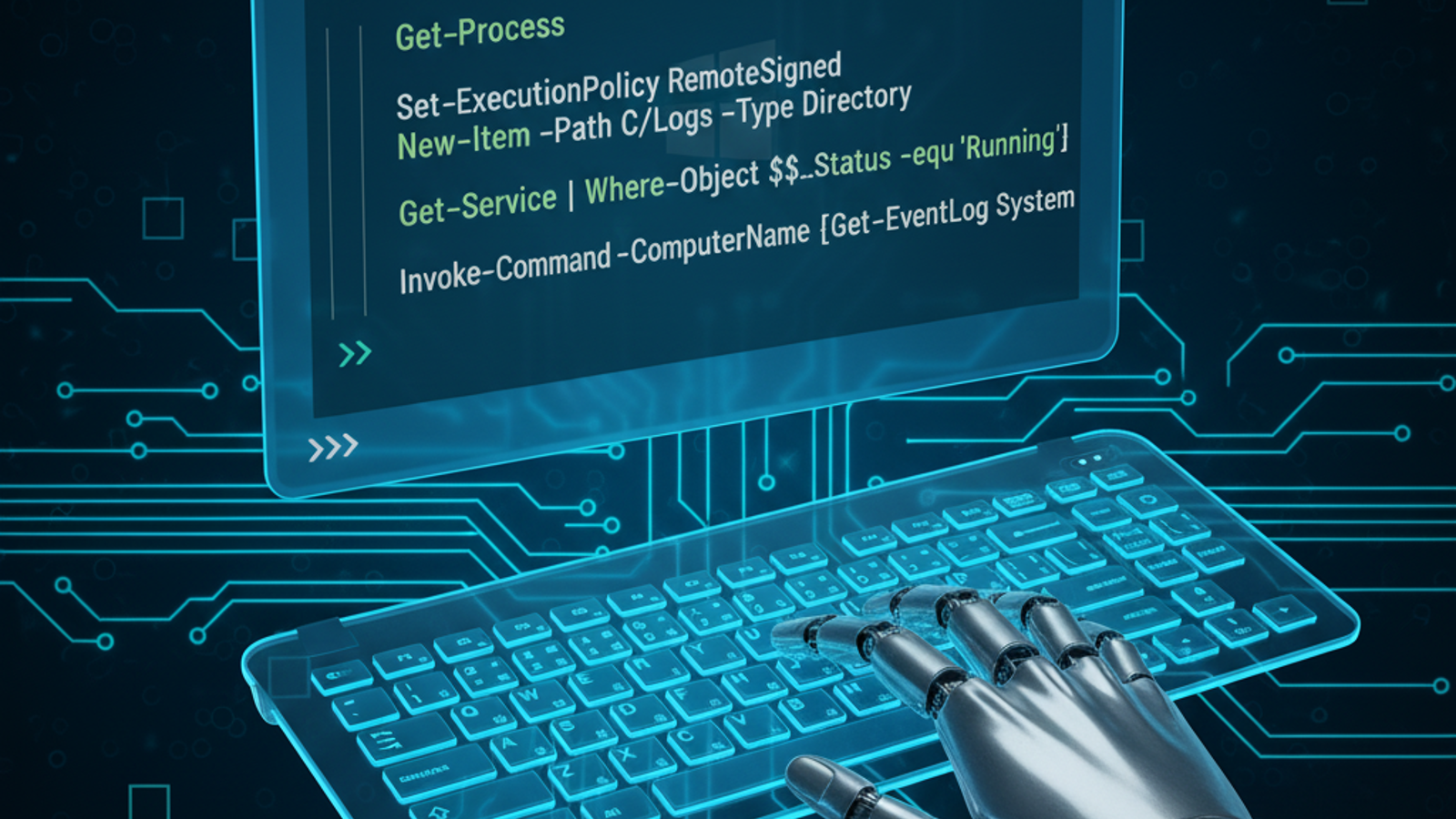 آموزش اجرای دستورات پایه PowerShell در ویندوز