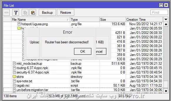 error