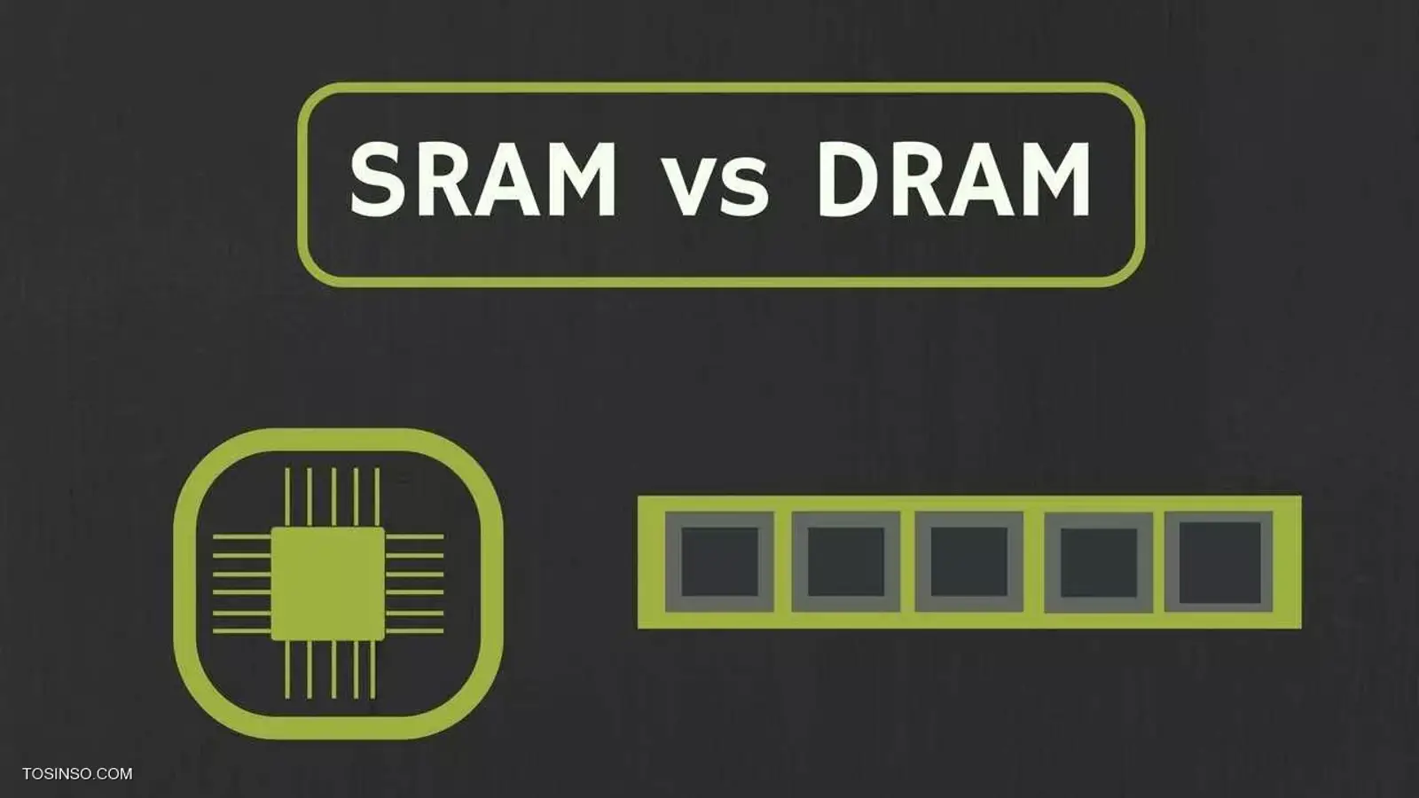 تفاوت SRAM و DRAM در چیست؟