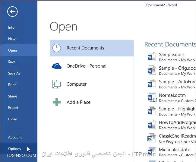 وب سایت توسینسو