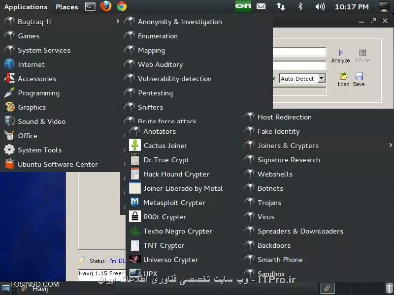 معرفی سیستم عامل Bugtraq