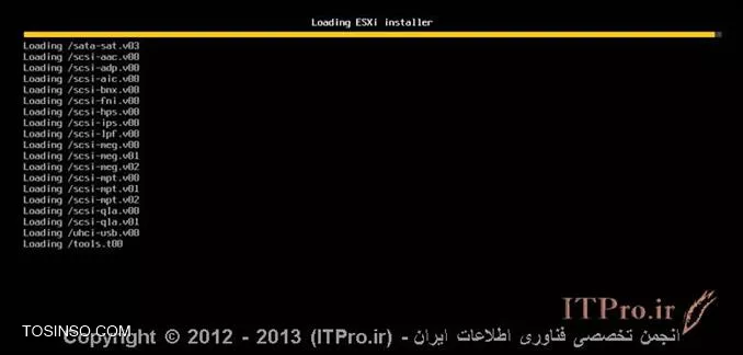 آموزش نصب VMWare ESX