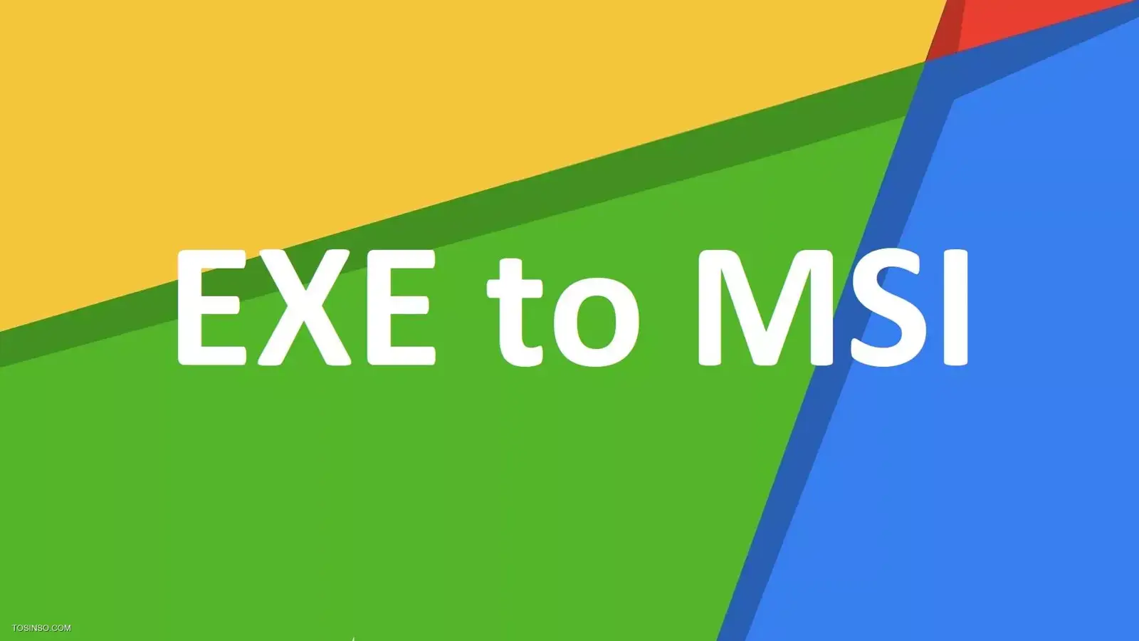 آموزش تبدیل EXE به MSI برای نصب برنامه در شبکه با گروپ پالیسی