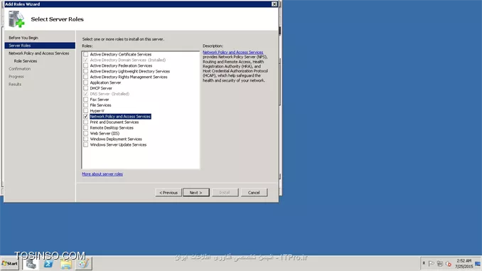 استفاده از Active Directory به عنوان Radius server برای تجهیزات سیسکو 