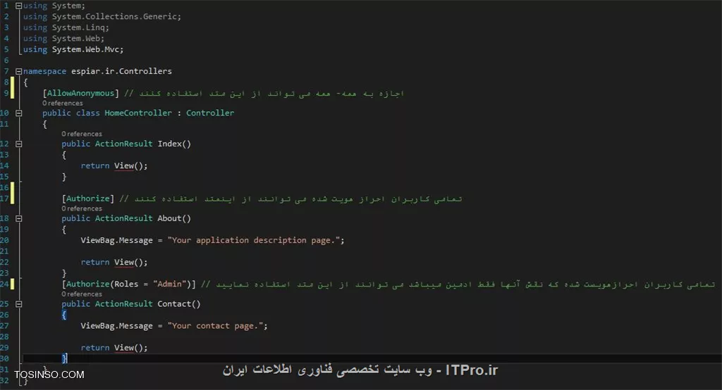 وب سایت توسینسو