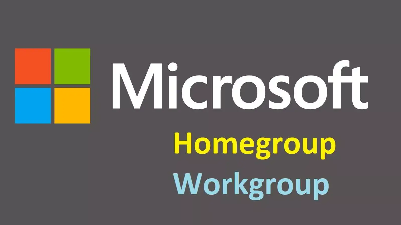 تفاوت Homegroup و Workgroup در چیست؟ به زبان بسیار ساده