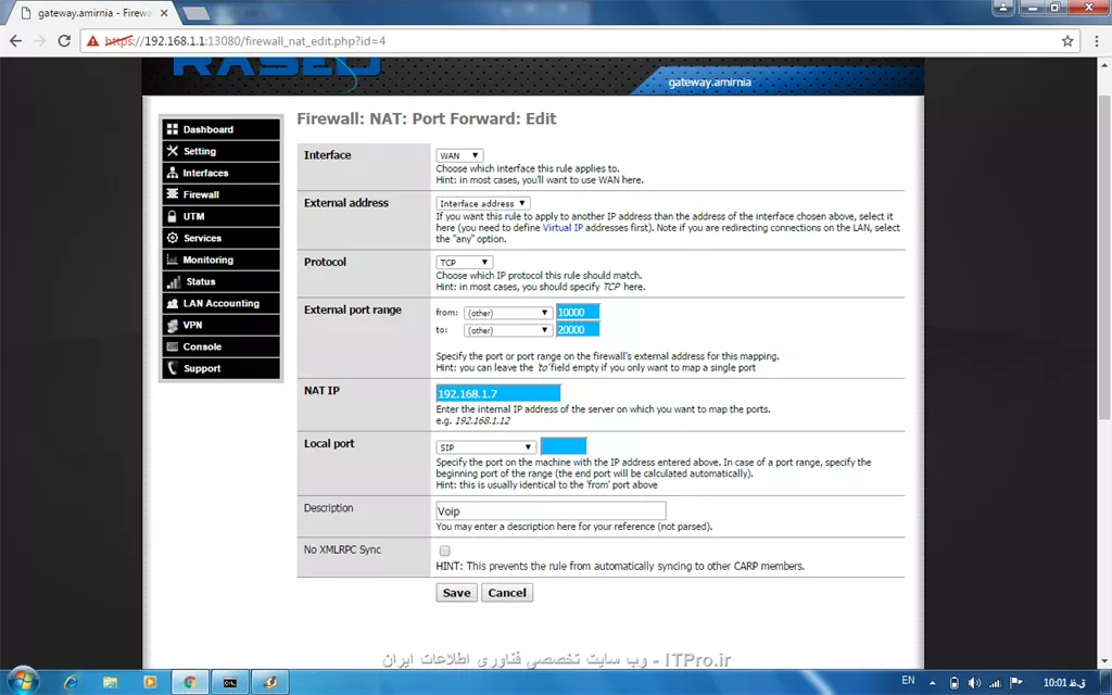 Port Forwarding