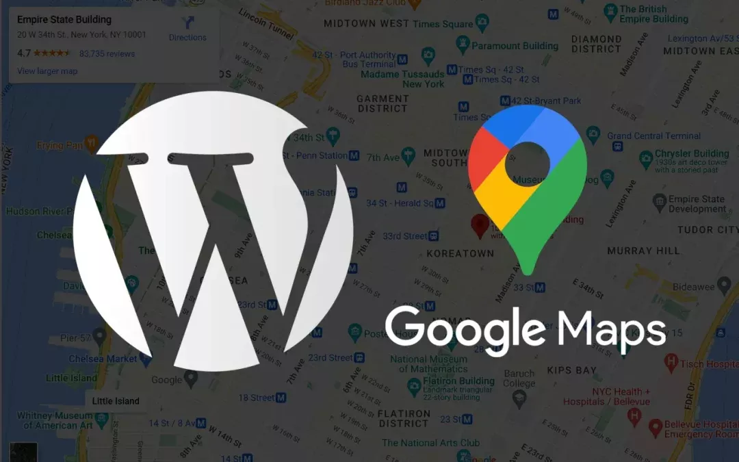 نقشه گوگل به وردپرس