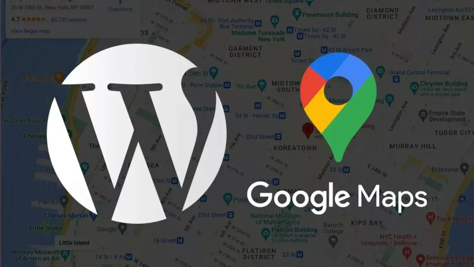 آموزش جامع افزودن نقشه گوگل به برگه تماس وردپرس