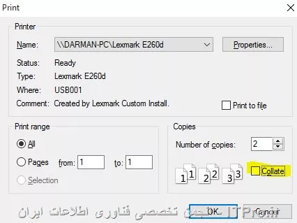 عکس پرینت اول