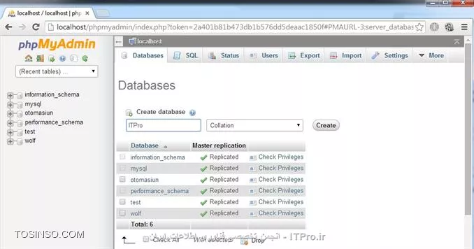 سلام به همگی دوستداران ITPro یه تغییر کوچولو توی روند آموزش ها دادم، از این به بعد در نظر دارم تو همین حین که آموزش های PHP جلو میره یه آموزش کوچیک هم درباره css و jquery  به کارمون اضافه کنم چون php کارا به غیر از اینکه باید به php مسلط باشن باید یه آشنایی خوبی هم با css و jquery داشته باشن . خوب تو این قسمت میخوایم یه دیتابیس با یه جدول واسه سایتمون ایجاد کنیم و با صفحه لاگین سایت وارد وب سایتمون بشیم و بعدش سایت رو از نظر امنیتی تست میکنیم ببینیم قابل نفوذ هست یا نه؟!  در ابتدا میایم یه فولدر بنام CSS توی پوشه اصلی وب سایتمون میسازیم و یه فایل بنام Login.css توش ایجاد میکنیم .کد Login.php (توی فولدر Login) بصورت زیر تغییر میدیم :
<htm>
<!DOCTYPE html PUBLIC -//W3C//DTD XHTML 1.0 Transitional//EN http://www.w3.org/TR/xhtml1/DTD/xhtml1-transitional.dtd>
<html xmlns=http://www.w3.org/1999/xhtml>
<head>
<meta http-equiv=Content-Type content=text/html; charset=utf-8 />

<link rel=stylesheet type=text/css href=CSS/Login.css/>

<title>Login</title>
</head>

<body>

	<div id=SingUp>
    	<ul>
        	<li id=title>
            	PHP-MVC
            </li>
            <li>
            	<input type=button id=Btn_SingUp value=ثبت نام name=Btn_SingUp />
            </li>
        </ul>
    </div>
    <br  /><br  />
    
	<div id=Login>
    	<div id=textbox>
            <ul>
                <li>
                    <input type=text id=txt_User name=txt_User />
                </li>
                <li>
                    <input type=text id=txt_Pass name=txt_Pass />
                </li>
                <li>
                	<input type=submit id=btn_Login name=btn_Login value=ورود />
            	</li>
            </ul>
    	</div>
        
        <div id=label>
            <ul>
                <li>
                    <label>نام کاربری : </label>&nbsp;
                </li>
                <li>
                    <label>رمز عبور : </label>&nbsp;
                </li>
            </ul>
        </div>
        
        <ul>
        	<li id=title>
                <div>
                    PHP-MVC  Login
                </div>
            </li>
        </ul>        
    </div>

</body>

</html>
<htm>
با استفاده از کد زیر (که در بالا اومده)
<htm>
<link rel=stylesheet type=text/css href=CSS/Login.css/>
<htm>
از کدهای Login.css توی Login.php استفاده میکنیم .
در ابتدا یه خروجی میگیریم (فعلاً هیچ قالبی ننوشتیم) :
||https://tosinso.com//files/get/baa4a88b-2da0-4fa1-8a3f-8d4587e0f8e3||
کد Login.css :
<css>
#SingUp, #Login
{
	border: 1px solid;
	margin: 0 auto;
}

#SingUp
{
	height: 90px;
}

#Login
{
	width: 550px;
}

#SingUp ul, #Login ul
{
	list-style: none;
}

#SingUp li
{
	float: left;
}
<css>
توی خط اول کد گفتم که یه کادر واسه دو تگ <div> بنامهای SingUp, #Login# بزاره و خط دوم هم margin برابر مقدار auto 0 قرار دادم چون میخوایم این دو تگ وسط صفحه قرار بگیرن .
زمانی که از تگ <ul> استفاده میکنیم، کنار مقادیر توی این تگ، یه مربع یا دایره قرار میگیره و چون نمیخوایم این مربع یا دایره نمایش داده بشن باید خاصیت list-style برابر none قرار بدیم .
اگه خواستیم مقادیر تگ <ul> بصورت افقی نمایش داده بشن باید خاصیت float تنظیم کنیم . ( که من این خاصیت برابر left تنظیم کردیم یعنی مقادیر از سمت چپ به راست بصورت افقی نمایش داده بشن ) 
و حالا یه خروجی دیگه میگیریم :
||https://tosinso.com//files/get/217befcb-8d0f-4f3c-bd43-06c9618cf017||
خوب حالا قسمت هایی رو باید تغییر بدیم :
<css>
#SingUp
{
	height: 90px;
	background-color: #6260b6;
}

#Login
{
	width: 550px;
	height: 200px;
	border: 1px solid;
	border-radius: 5px;
	border-color: #999;
}
<css>
با استفاده از خاصیت border-radius میتونیم گوشه های کادر  رو هلال کنیم .
اگه خواستید رنگهایی اختصاصی توی قالب سایت استفاده کنید میتونید برنامه فوتوشاپ باز کنید و رنگ خودتونو انتخاب کنید به صورت شکل زیر :
||https://tosinso.com//files/get/c38ce87b-4c19-49c1-b94b-50353575b8c2||
که من مقدار 6260b6 (که توی شکل معلومه) واسه خاصیت background-color قرار دادم .
سپس کدهای زیر رو اضافه میکنیم :
<css>
#SingUp #title
{
	font-size: 30px;
	font-weight: bold;
	color: #FFF;
	margin-right: 40px; 
	margin-left: 100px;
}
#Login #textbox
{
	position: absolute;
	margin: 45px 0 0 170px;	
}

#Login #label
{
	position: absolute;
	margin: 50px 0 0 80px;
}
<css>
با استفاذه از خاصیت margin یه فاصله میزارم سمت راست و چپ متن PHP-MVC (مقدار PHP-MVC توی تگ <div> با id بنام title قرار داده، توی کدایی که نوشتین معلومه).

یه خروجی میگیریم :
||https://tosinso.com//files/get/1891caf3-cfb8-4bb0-8203-d4c2a2e78566||
و حالا دوباره یه تغییر کوچیک میدیم :
<css>
#SingUp, #Login
{
	/*border: 1px solid;*/
	margin: 0 auto;
}
<css>
خوب حالا این کدهارو هم اضافه میکنیم :
<css>
#SingUp #Btn_SingUp
{
	background-color: #168500;
	border: 1px solid #999;
	width: 70px;
	height: 30px;
	color: #FFF;
	font-weight: bold;
	cursor: pointer;
}
<css>
خط آخر کد واسه این هست که هر وقت کاربر اشاره گر موس روی دکمه ثبت نام بگیره شکل اشاره گر (از شکل پیشفرض خودش یعنی فلش) تغییر کنه به شکل دست . 
کد زیر به قسمت SingUp #title# اضافه میکینم :
<css>
text-shadow: 0.5px 0.5px 5px #000;
<css>
کد زیر به قسمت SingUp #Btn_SingUp# اضافه میکینم :
<css>
text-shadow: 0px 0px 10px #FFF;
<css>
زمانی که بخوایم واسه متن سایه بزاریم از text-shadow استفاده میکنیم .
این تکه کد به کدهامون اضافه میکنیم :
<css>
#Login ul
{
	padding: 0;
}
<css>
کد بالا تمام فاصله های درون تگ <ul> (فاصله از بالا ، پایین ، چپ و راست) صفر میکنه .
یه خروجی میگیریم ببینیم چطور شد :
||https://tosinso.com//files/get/b67f1d57-2b8d-4325-9887-8c6d1190e7a5||
خوب این تکه کد باید تغییر بدیم :
<css>
#SingUp li
{
	float: left;
	margin-top: 20px;
}
<css>
حالا کدهای زیرو هم به کدامون اضافه میکنیم :
<css>
#Login #title
{
	border-bottom: 1px solid #999;
	margin: 0 20px 30px 20px;
}

#Login #title div
{
	color: #4d279c;
	font-weight: bold;
	padding-bottom: 5px;
}
<css>
با استفاده از خط اول، یه خط زیر میزازیم واسه پایین متن  PHP-MVC Login . توی خط دوم میایم یه فاصله 20px میزاریم از چپ و راست و از بالا فاصله صفر میزاریم و از پایین هم فاصله 30px میزاریم .
بعدش با استفاده از خاصیت padding-bottom یه فاصله 5px میزاریم بین متن PHP-MVC Login و خط زیر متن . 
حالا یه خروجی دیگه میگیریم .
||https://tosinso.com//files/get/6efa6362-4b43-4889-a7ff-1620f2951d3c||
خوب حالا این کدهارو هم اضافه میکنیم به کدهایی که تا الان نوشتیم :
<css>
#Login label
{
	color: #615f64;
}

#Login #label li
{
	margin-bottom: 5px;
}

#Login #textbox #txt_Pass
{
	margin-top: 5px;
}

#Login #textbox #btn_Login
{
	margin-top: 12px;
	background-color: #005caa;
	border: 1px solid #000;
	color: #FFF;
	width: 50px;
	height: 27px;
	font-weight: bold;
	margin-left: 3px;
}
<css>
حالا یه خروجی میگیریم ببینیم چطوری شد:
||https://tosinso.com//files/get/4463dd9f-3b94-48e5-a867-a71de1752d18||
تمام کد هایی که تا الان توی فایل Login.css نوشتیم :
<css>
#SingUp, #Login
{
	/*border: 1px solid;*/
	margin: 0 auto;
}

#SingUp
{
	height: 90px;
	background-color: #6260b6;
}

#SingUp #Btn_SingUp
{
	background-color: #168500;
	border: 1px solid #999;
	width: 70px;
	height: 30px;
	color: #FFF;
	font-weight: bold;
	cursor: pointer;
	
	text-shadow: 0px 0px 10px #FFF;
}

#SingUp #title
{
	font-size: 30px;
	font-weight: bold;
	color: #FFF;
	margin-right: 40px; 
	margin-left: 100px;
	
	text-shadow: 0.5px 0.5px 5px #000;
}

#SingUp ul, #Login ul
{
	list-style: none;
}

#SingUp li
{
	float: left;
	margin-top: 20px;
}

#Login
{
	width: 550px;
	height: 200px;
	border: 1px solid;
	border-radius: 5px;
	border-color: #999;
}

#Login #textbox
{
	position: absolute;
	margin: 45px 0 0 170px;	
}

#Login #label
{
	position: absolute;
	margin: 50px 0 0 80px;
}

#Login ul
{
	padding: 0;
}

#Login #title
{
	border-bottom: 1px solid #999;
	margin: 0 20px 30px 20px;
}

#Login #title div
{
	color: #4d279c;
	font-weight: bold;
	padding-bottom: 5px;
}

#Login label
{
	color: #615f64;
}

#Login #label li
{
	margin-bottom: 5px;
}

#Login #textbox #txt_Pass
{
	margin-top: 5px;
}

#Login #textbox #btn_Login
{
	margin-top: 12px;
	background-color: #005caa;
	border: 1px solid #000;
	color: #FFF;
	width: 50px;
	height: 27px;
	font-weight: bold;
	margin-left: 3px;
}
<css>

خوب تا اینجا یه قالب در حد معمولی واسه صفحه Login.php درست کردیم، حالا میایم کدهایی مینویسیم واسه وصل شدن به دیتابیس و استفاده از داده های جداول دیتابیس.
روی Wamp (کنار ساعت سیستم) کلیک میکنیم (البته اگه از برنامه Wamp استفاده میکنید) و PhpMyAdmin انتخاب میکنیم یا لینک زیر توی url وارد میکنیم و enter میزنیم .
<left>
http:////localhost//phpmyadmin 
<left>
یه دیتابیس به نام ITPro میسازیم و فعلاً یه جدول هم بنام tlb_UserPass هم واسه جدول نام کاربری و پسورد میسازیم بصورت زیر .
بعد از اینکه صفحه phpmyadmin باز کردیم به تب database میریم :
||https://tosinso.com//files/get/0b200874-4a14-4f6e-9f44-8051148ed0cc||
بصورت بالا یه دیتابیس به نام ITPro ایجاد میکنیم، سپس روی نام ITPro در سمت چپ کلیک میکنیم :
||https://tosinso.com//files/get/6b5df272-55c3-4ead-abd8-80a6aa6772fb||
جدولی به نام tlb_UserPass با سه ستون ایجاد میکنیم .
||https://tosinso.com//files/get/be0692d1-0208-428c-bee8-c905569bfeb1|| 
سه ستون بنامهای id , username , password ایجاد میکینم که چون میخوایم پسوردهایی که توی دیتابیس ذخیره میشه MD5 بشن بخاطر همین طولشو 32 گذاشتم و نام کاربری هم حداکثر باید 10 کاراکتر باشه (که این اختیاری هست) و مقدار collation هم گذاشتم utf8_persian، تا مقادیر فارسی هم بتونیم توی جدول وارد کنیم .  
خوب دیتابیس و جدولمونو ساختیم میریم سر وقت کدنویسی.
در ابتدا یه فایل بنام  Login_Model.php توی فولدر Models ایجاد میکنیم و کلاس Login_Model توش تعریف میکنیم :
کد Login_Model.php :
<php>
<?php

class Login_Model 
{
	function __construct()
	{
	}
	
	function run()
	{
		$link = mysql_connect('localhost', 'root', 'mr_prog');
		if (!$link) {
			die('Could not connect: ' . mysql_error());
		}
		$db_selected = mysql_select_db('ITPro', $link);
		if (!$db_selected) {
			die ('Can\'t use user_pass : ' . mysql_error());
		}
		
		$user = $_POST[txt_User];
		$pass = md5($_POST[txt_Pass]);
		$sql = select * from tlb_UserPass where username='{$user}' and password='{$pass}';
		$result = mysql_query($sql);
		if (!$result) {
			die ('Invalid query : ' . mysql_error());
		}
		
		if($row = mysql_fetch_row($result))
		{
			echo <br>welcome;
		}
		else
		{
			echo <br>Invalid Username Or Password;
		}
		die();
	}
}
<php>
یه تابع بنام run ایجاد میکنیم که توی خط اولش با استفاده از تابع mysql_connect به phpmyadmin وصل میشیم (در اینجا root و mr__prog به ترتیب یوزر و پسورد اکانت من هست  که باهاش وارد phpmyadmin میشم)
که توی خط بعدی گفتم اگه نتونیم به phpmyadmin وصل بشیم بهمون خطا بده، با استفاده از تابع mysql_select_db هم دیتابیس انتخاب می کنیم که توی خط بعد از اینم گفتم اگه مشکلی با  ارتباط به دیتابیس بوجود اومد بهمون خطا بده .
یورز و پسوردی که از کاربر میگیریم رو توی متغیر میریزیم و پسورد رو هم MD5 میکنیم . خط بعدی هم Query نوشتیم که گفتیم توی جدول بگرده و نسبت به ورودی ها (یعنی همون یوزر و پسورد) به ما نتیجه رو برگردونه که باز توی خط بعدی هم گفتیم اگه مشکلی توی Query بود و نتونست Query اجرا کنه بهمون خطا بده، سپس توی خط بعدی با استفاده از تابع mysql_fetch_row نتیجه Query رو توی یه متغیر بنام row$ میریزیم (خروجی آرایه هست) حالا اگه Query چیزی برامون برگردوند که تابع mysql_fetch_row تمام رکوردها رو توی متغیر row$ میریزه وگرنه چیزی توی متغیر ریخته نمیشه پس اگه یوزر و پسورد درست باشه به ما پیغام Welcome و اگه اشتباه باشه به ما پیغام Invalid Username Or Password میده حالا میایم یه تست میکینم البته قبلش باید یه تغییر توی کلاس Login بدیم :
کد Login.php (توی فولدر Controllers) :
<php>
<?php

class Login extends Controller
{
	function __construct()
	{
		parent::__construct();
		
		$this->view->Render(Login/index);
	}
	
	function run()
	{
		require(models/Login_Model.php);
		
		$L_M = new Login_Model();
		$L_M->run();
	}
}
<php>
که من یه تابع بنام run نوشتم و توش یه شی از کلاس Login_Model ایجاد کردم و تابع run توی کلاس  Login_Model  فراخوانی کردم .
حالا باید یه تغییراتی هم توی کد Index.php (که توی فولدر Login هست) بدیم، یه تگ <form> باز میکنیم و تگ <div> با id بنام Login رو توش قرار میدیم بصورت زیر :
<htm>
<form id=form_login name=form_login method=post action=Login/run >
	<div id=Login>
    		.
            .
            .
	</div>
</form>
<htm>
 خوب حالا کدهای کلاس Login_Model رو بصورت زیر تغییر میدیم :
دقت کنید زمانی که کاربر یوزر و پسورد خودشو وارد میکنه و روی دکمه ورود کلیک میکنه، تابع run از کلاس Login فراخوانی میشه یعنی اطلاعات (یوزر و پسورد) به این تابع فرستاده میشه .
در ضمن قبل از اجرای کدها، phpmyadmin رو باز کنید و توی جدول tlb_userpass یک یا چندتا یوزر و پسورد ذخیره کنید و پسوردی هم که ذخیره میکنید باید قبلش تبدیلش کنید به MD5 بعد ذخیرش کنید، خوب حالا میایم یه تست میکنیم ببینیم جواب میده یا نه ؟!!
||https://tosinso.com//files/get/23321b86-aa9e-48b8-8f4f-7f1026fb1600||
||https://tosinso.com//files/get/fc42ad59-c9e6-430a-9846-d0692a726583||
یوزر و پسورد وارد میکنیم و حالا میبینید که بهمون welcome داد پس یعنی همه چی درسته حالا پسورد اشتباه میدم ببینم چطور میشه :
||https://tosinso.com//files/get/1a927b12-9d7a-478d-8895-a306ac5fa5fd||
||https://tosinso.com//files/get/f827d3da-928b-4ee6-9fe1-68855d2aea0b||
میبینید که بهمون پیغام Invalid Username Or Password داد پس داره درست کار میکنه ولی اینجا یه سوالی پیش میاد که آیا این کدی که من الان نوشتم به درد بخور هست یا نه؟ 
یعنی یه هکر میتونه سایت منو هک کنه یا نمیتونه؟!!!!
یوزر رو   admin' or '0'='1  و پسورد رو هرچی خواستید وارد کنید (مثلاً alaki)
امتحان میکنیم....
||https://tosinso.com//files/get/f156b2da-42f0-4274-825d-6f540e0d3388||
||https://tosinso.com//files/get/9bdda32e-4ff7-49dc-bb7d-c035b62b7def||
چی شد؟؟ هکر راحت تونست بدون اینکه پسورد منو بدونه تنها با در دست داشتن یوزر من وارد سایت بشه!! حتی هکر یه جور دیگه هم میتونه اطلاعات رو وارد کنه یعنی بدون اینکه یوزر منو داشته باشه وارد سایت بشه بصورت زیر :
یوزر رو   #'alaki' or '1'='1  و پسورد رو هرچی خواستید وارد کنید (مثلاً alaki)
کاراکتر # یعنی هرچی بعد از این کاراکتر میاد به عنوان Comment یا توضیحات در نظر بگیر .
||https://tosinso.com//files/get/ae993aee-e753-4251-8c47-0631d93b37c1||
||https://tosinso.com//files/get/ac397c09-4c88-422d-a2e3-31746122b0b6||
میبییند که بازم وارد سایت شدیم حتی با اینکه نه یوزر داشتم نه پسورد، به این روش هک SqlInjection میگن که البته این یه نمونه از sqlinject بود که بهتون گفتم، راه های دیگه ای هم وجود داره که در آموزش های بعدی با باگهای دیگه هم آشنا میشیم و رفعشون میکنیم .امیدوارم از این قسمت هم استفاده لازم برده باشید، میخواستم تو این قسمت کمی درباره JQuery بگم ولی خوب آموزش خیلی طولانی شد، ایشالله توی آموزش بعدی هم این باگ رو برطرف میکنیم هم کمی درباره JQuery توضیح میدم .

نویسنده : مهدی رزمجویی
منبع : |جزیره طراحی و توسعه وب وب سایت توسینسو::https://tosinso.com/web|
هرگونه نشر و کپی برداری بدون ذکر منبع و نام نویسنده دارای اشکال اخلاقی می باشد
