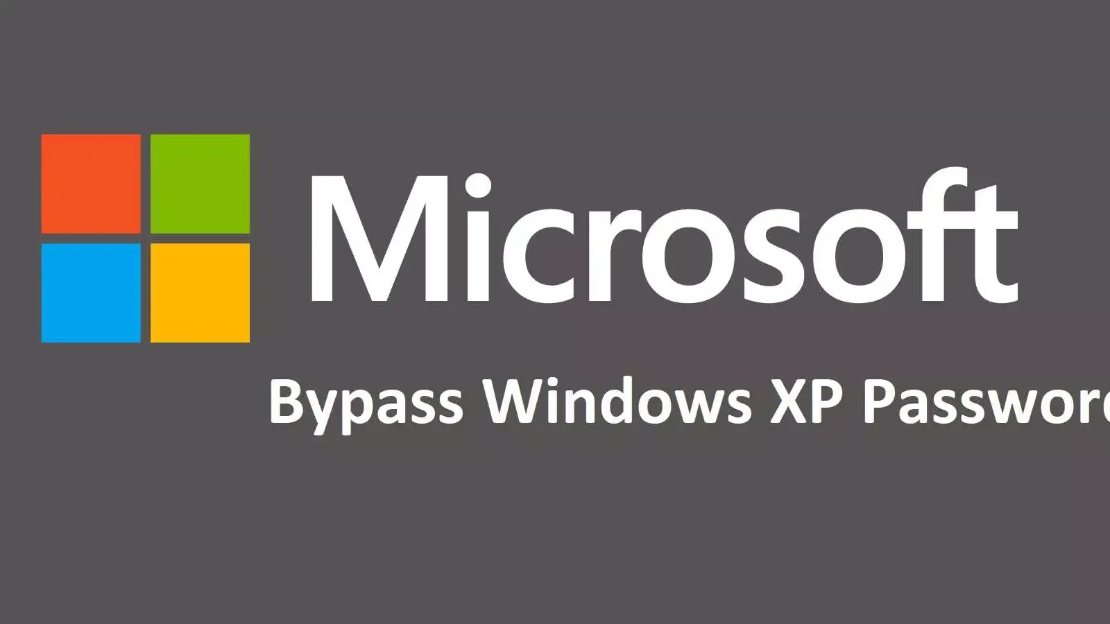 آموزش حذف کردن پسورد ویندوز XP