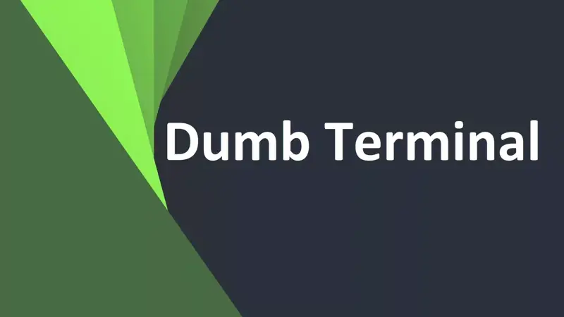 Dumb Terminal چیست؟ بررسی مفهوم پایانه های خاموش