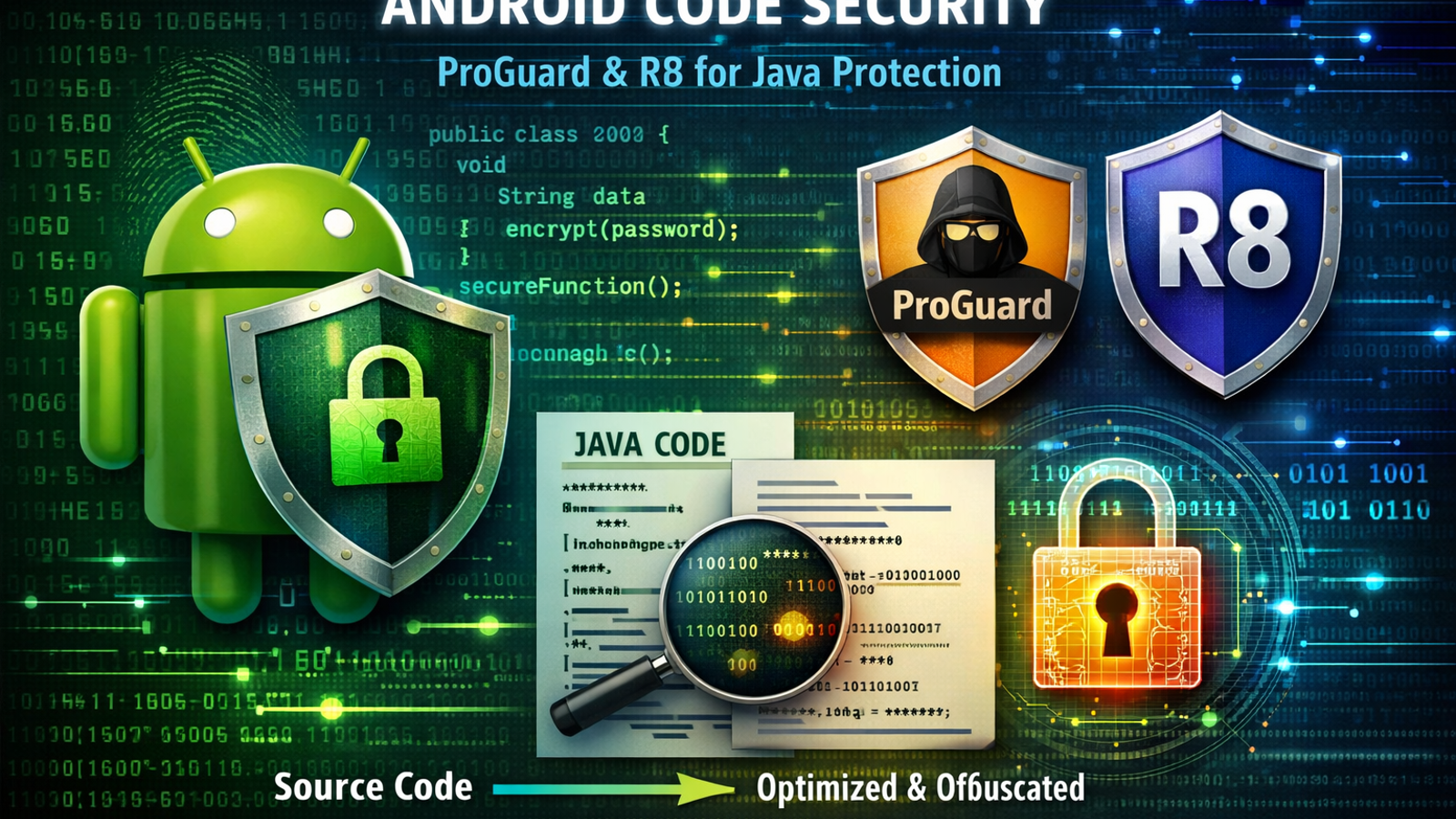 امنیت در اندروید: روش‌های ProGuard و R8 برای محافظت از کدهای جاوا