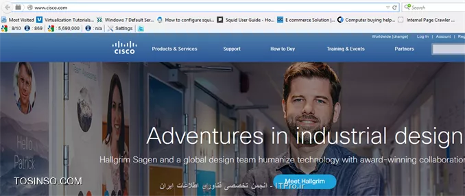 وب سایت توسینسو