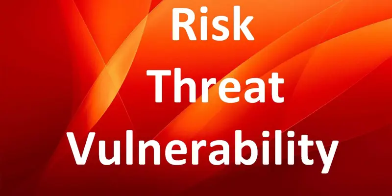 تفاوت تهدید (Threat) ، آسیب پذیری (Vulnerability) و ریسک در چیست؟