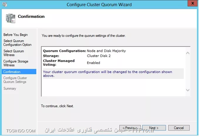 آموزش راه اندازی failover clustering در ویندوز سرور 2012 و SQL سرور