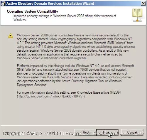آموزش نصب و راه اندازی Additional Domain Controller در ویندوز سرور 2008