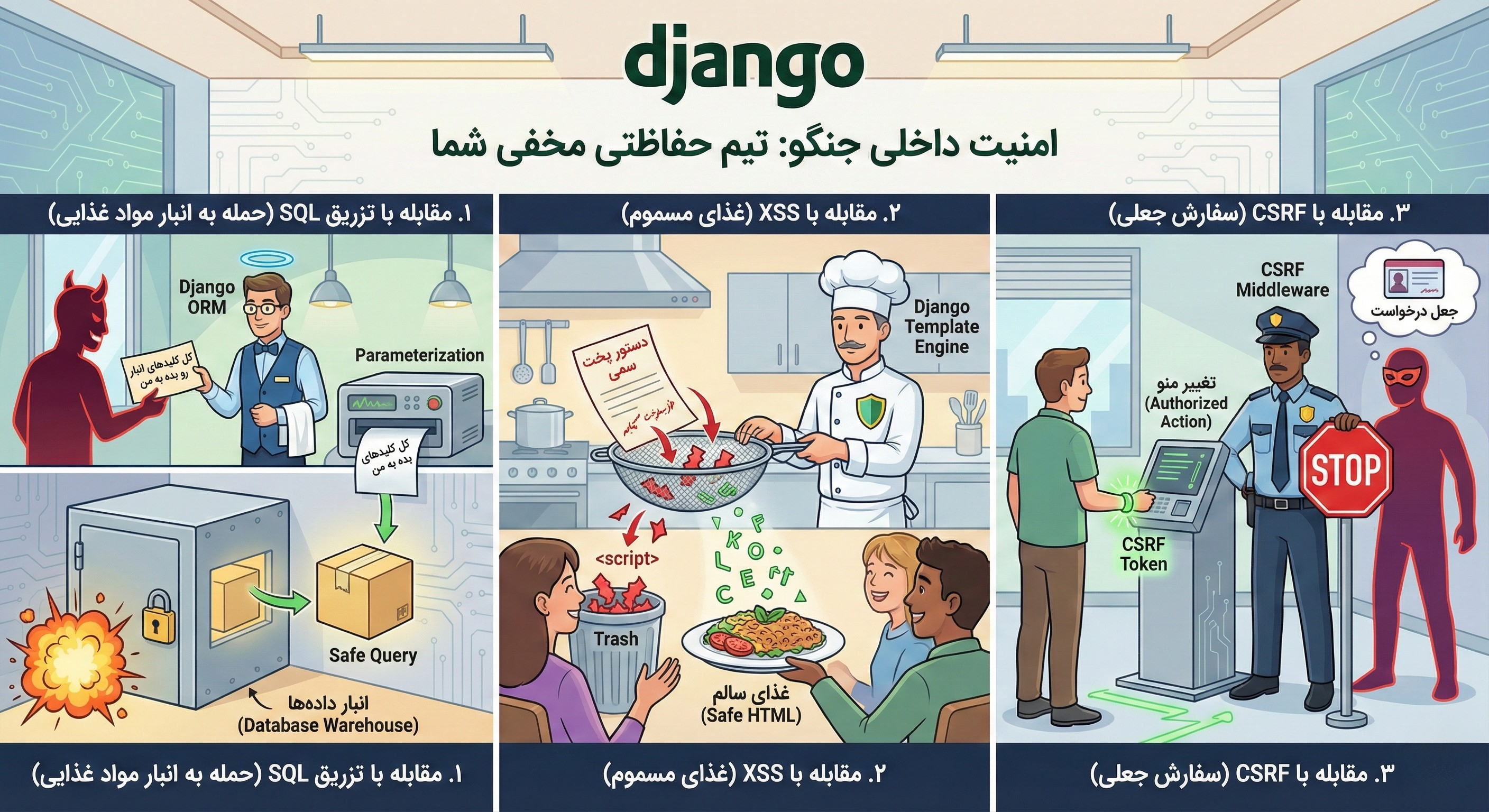 امنیت داخلی جنگو