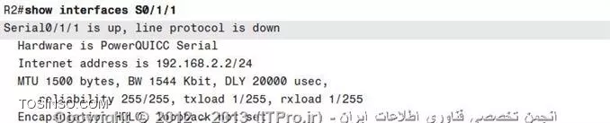 
برای ارتباط بین دو نقطه بصورت مستقیم میشه از خطوط  *E1* مخابرات یا خطوط *Leased Line* استفاده کرد.
در روشی که از خطوط Leased Line یا همون خطوط اجاره ای مخابرات استفاده میشه (در ارتباطات WAN) دو نوع *encapsulation* وجود داره. یعنی اینکه وقتی Leased Line برقرار می کنید باید encapsulation دو طرف (دو دستگاه روتر) مشابه هم باشه. (از یه پروتکل استفاده کنن. PPP یا HDLC)

روشهای زیادی برای انکپسولاسیون اطلاعات از طریق اتصالات سریال وجود داره که وقتی از خطوط Leased Line استفاده میشه بحث دو نوع انکپسولاسیون* PPP* و *HDLC* پیش میاد.

*HDLC) High-Level Data Link Control)*

این پروتکل در لایه دوم عمل میکنه و نوع فریم بندی و نیز طرز ایجاد ارتباط بین دو دستگاه مختلف و تعریف می کنه. (همون مطلبی که گفتم برای ایجاد ارتباط باید هر دو طرف از یه پروتکل مشابه استفاده کنن.).
این پروتکل *خاص شرکت سیسکو *هستش و تنها زمانی میشه ازش استفاده کرد که هر دو طرف اتصال از HDLC مخصوص سیسکو پشتیبانی نمایند.
یه* نکته* رو اینجا باید بگم که در کل وقتی جایی میخونید که یه پروتکلی خاص شرکت سیسکو هست (چون سیسکو پروتکلهای زیادی برای استفاده از دستگاههایی که ارائه کرده داره)، یعنی اینکه این پروتکلها فقط و فقط روی دستگاههایی که متعلق به خود شرکت سیسکو هستند کار میکنند و استاندارد کلی نیستن. مثلا پروتکل VTP خاص سیسکو هست و روی دستگاههای دیگه نمیشه راه اندازیش کرد.

خب برگردیم به پروتکل HDLC که گفتیم خاص سیسکو هست، روترهای سیسکو بطور پیش فرض از پروتکل HDLC روی اینترفیس های سریال خود پشتیبانی می کنند.اما زمانیکه نوع پروتکل بکار رفته در انکپسولاسیون ارتباطات WAN و چیزی به جز HDLC سیسکو قرار داده باشیم، میشه به کمک دستور زیر اونو اصلاح کرد:
توی محیط اینترفیس میریم به این دستور و می زنیم. مثلا اینترفیس سریال 0/1/1

<c#>
Router(config)# interface serial 0\0
Router(config)# encapsulation hdlc
<c#>

*نکته*: در شرایطی که طرف دیگر اتصال از نوع دیگری از پروتکل انکپسولاسیون استفاده نماید، وضعیت لایه دوم مربوط به interface در حالت غیرفعال یا *Down* قرار خواهد گرفت.
با استفاده از دستور show interface می تونیم نوع انکپسولاسیون مربوطه و صحت انجام کار و مشاهده کنیم:

||http://www.tosinso.com/files/get/0ceb965e-30a8-4222-931d-e243b44225bd||

* up اول وضعیت لایه سومی و نشون میده، down دوم هم وضعیت لایه دومی و نشون میده.

اینجا میبینیم که وضعیت لایه اول به صورت Up و وضعیت لایه دوم به صورت Down نشان داده شده است که می تواند در نتیجه یکسان نبودن نوع انکپسولاسیون دو طرف اتصال باشد. (باید روی روتر اون طرفی هم انکپسولاسیون و HDLC کنیم که اینم Up بشه.)

*PPP)Point-to-Point Protocol)*:

گفتیم که HDLC خاص سیسکو هست، اما پروتکل PPP توسط استانداردهای 2153، 1661، RFC 1332 تعریف شده و توسط تمامی دستگاههای دیگر نیز پشتیبانی می شود. (پس PPP یه استاندارده و دیگه مهم نیست دستگاهامون سیسکو هستن یا نه. می تونیم PPP رو راه اندازی کنیم.)
*PPP* خصوصیات و ویژگی های بیشتری نسبت به *HDLC* دارد. HDLC سرعت بالایی داره اما هیچ ویژگی ای نداره.

هردو پروتکل نوع فریم بندی لایه دوم به همراه طرز برقراری ارتباط بین دو دستگاه را تعیین می کنند. با وجود این، پروتکل PPP دارای امکانات زیادی می باشد. مثل :
	انجام پیکربندی دینامیک اتصالات
	انجام عمل تشخیص هویت یا Authentication (پس امنیتش بالاست)
	فشرده سازی قسمت سر یا header پیام ها یا compression (rate انتقال و بالاتر میبره)
	بررسی کیفیت اتصال
	تشخیص خطاهای پیش آمده و اقدام به تصحیح آنها
