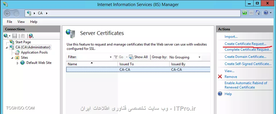 آموزش جامع PKI در مایکروسافت و Active Directory Certificate Services : قسمت هشتم