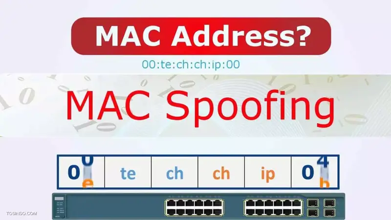 آموزش عوض کردن آدرس مک کارت شبکه (MAC Spoofing) بصورت دستی
