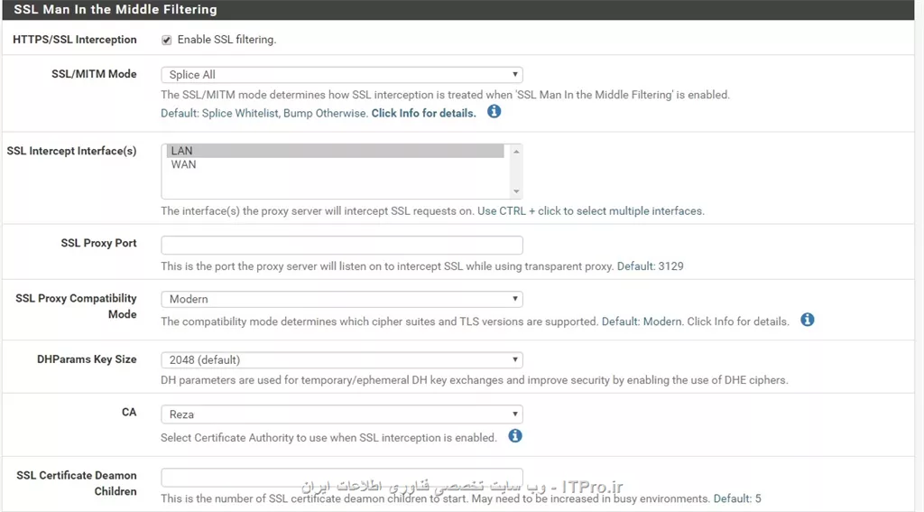 چندتا عکس از محیط Squid و تنظیمش

||https://linux.tosinso.com/files/get/e957a524-6d07-44fb-ba11-ca065b14d0e5||
||https://linux.tosinso.com/files/get/95954a5c-de41-4d2f-a9d4-50cea38a4468||
||https://linux.tosinso.com/files/get/0eb60196-7980-41e5-8003-4f0778d26f50||
||https://linux.tosinso.com/files/get/82a9548f-f1e3-4f9b-8a83-cecf26cef03d||

این لاگ قبل از اتصال برنامه هات اسپات ( فعلا دسترسی فیزیکی ندارم که با وای فای گوشی وصل شم ) فقط از ریموت انجام دادم
||https://linux.tosinso.com/files/get/d40d8a19-6613-4f4f-8834-70262392b7e7||

این لاگ بعد از اتصال که همونطور که تووی تصویر مشخصه آی پی های هات اسپات همه بدون اتصال موندن و 0 جلوشون خورده

||https://linux.tosinso.com/files/get/13af9ae0-8e9a-40e5-be12-44a67c360bcb||

اینم عکس خود برنامه که ارور داده

||https://linux.tosinso.com/files/get/c3587ebd-617e-4c60-a29e-b111bf581943||

حالا اگه من گزینه SSL filttering رو غیر فعال کنم نتیجش این میشه 

||https://linux.tosinso.com/files/get/f5e01e8c-c841-427f-8578-de07d2e830ef||

اینم عکس هات اسپات که بعد از غیر فعال کردن ssl filttering وصل شد

||https://linux.tosinso.com/files/get/f0c45052-6fe6-46c2-9686-c463e8a13933||


