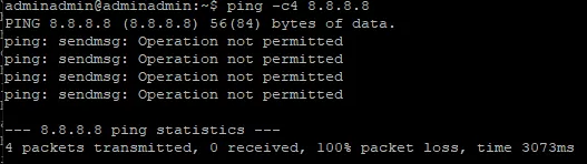 متن خطا ping