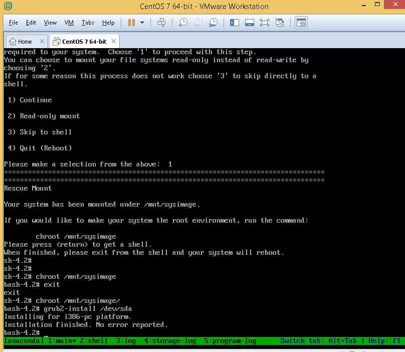 با سلام و خسته نباشید

خودم لینوکس  CentOs 7 رو دارم
فایل grub2 خراب کردم

برای ریکاوری این کارها رو انجام دادم :

1- سی دی خود لینوکس CentOs 7  رو گذاشتم رفتم به مد Rescue  و این دستورات رو زدم :


||https://tosinso.com/files/get/02cb20b6-e7b3-4fb7-937b-48ec2f60f384||

||https://tosinso.com/files/get/0f31db7d-65f3-4f47-a0e7-0f519502dd20||

||https://tosinso.com/files/get/4bd249b0-0c27-4017-b2b1-7eed03926e0d||

از دو دستور استفاده کردم 

grub2-install /dev/sda
grub2-mkconfig /dev/sda

سوالم این که با چه دستوری متوجه بشم لینوکس من توی مثلا sda  یا hda...    توی کدومش نصب شده ؟

2- سیستم رو reboot کردم و با هارد اومدم بالا ولی این رو بهم نشون میده :

||https://tosinso.com/files/get/9e091595-e392-4bbf-944f-210d7c26826d||


چجوری باید فایل خراب grub2  رو ریکاوری کنم ؟


با تشکر