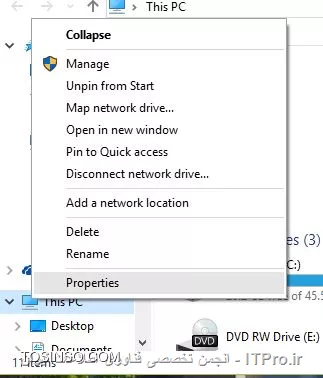 درود
برای ایجاد Restore Point اول باید System Protection رو فعال کنید:
1.روی my computer راست کلیک کرده و properties رو انتخاب کنید
||http://programming.tosinso.com/files/get/0f54f6f8-68c4-4e96-866e-977e95683930||
2.
||http://programming.tosinso.com/files/get/01b10189-f0fa-44d7-bc1b-e2bf4174bc91||
3. drive که میخوایید روش System Protection فعال کنید ، انتخاب و روی configuration کلیک کنید.
||http://programming.tosinso.com/files/get/09eac810-0377-42f6-83dc-f17db740d9d7||
4.گزینه turn on System Protection زو انتخاب و ok کنید
||http://programming.tosinso.com/files/get/7434c7b4-7af5-4cca-a49f-2458537956bb||
5.بعد از فعال کردن System Protection حالا باید یه Restore Point ایجاد کنید
 داریوی که میخواهید Restore Point رو روی اون ایجاد انتخاب و بر روی create کلیک کنید
||http://programming.tosinso.com/files/get/6dea9302-3ea2-4fb6-9b7a-ce0958409cf4||
6.یه اسم یا یه متن دلخواه وارد کنید 
||http://programming.tosinso.com/files/get/409acf79-0025-415d-840f-724701984adb||
7. برای استفاده از این Restore Point :
||http://programming.tosinso.com/files/get/75f6bad1-102e-47d6-b8f9-5b77eeaae329||


