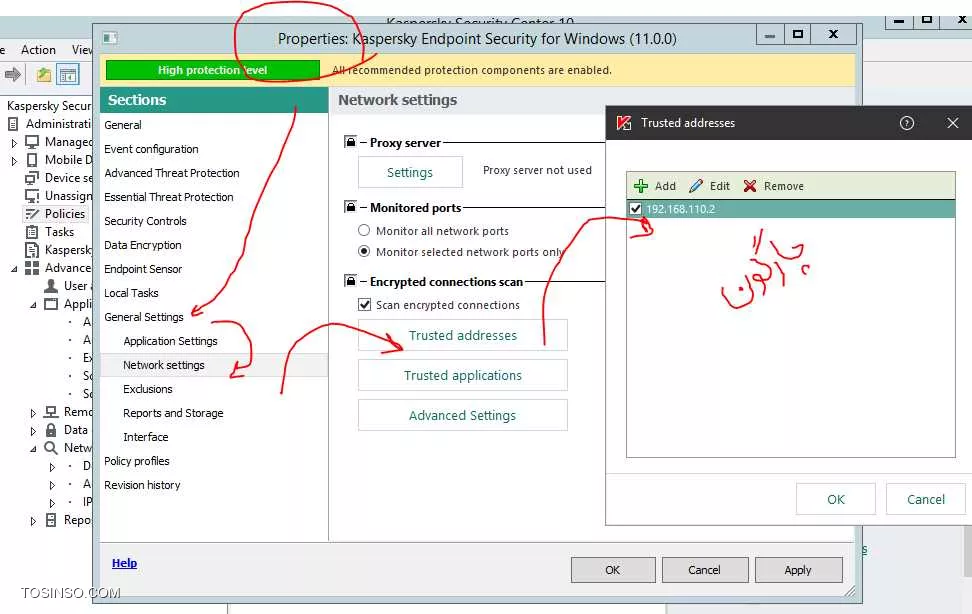 do not scan encrypted connections