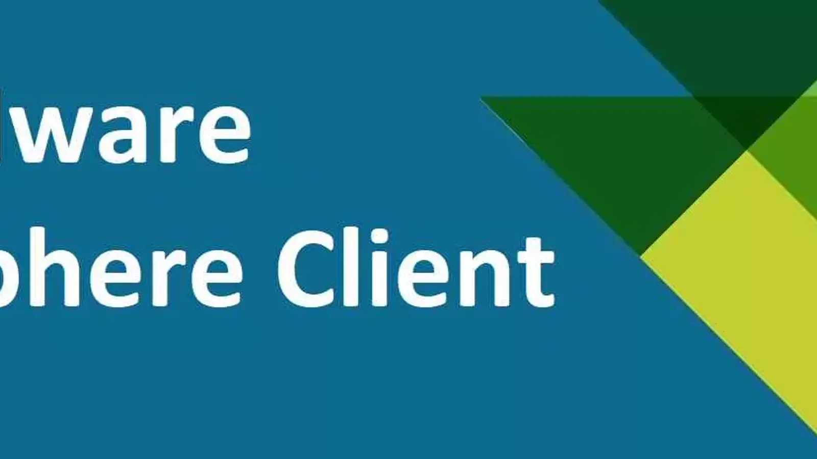 آموزش گام به گام کار با VSphere Client مقدماتی