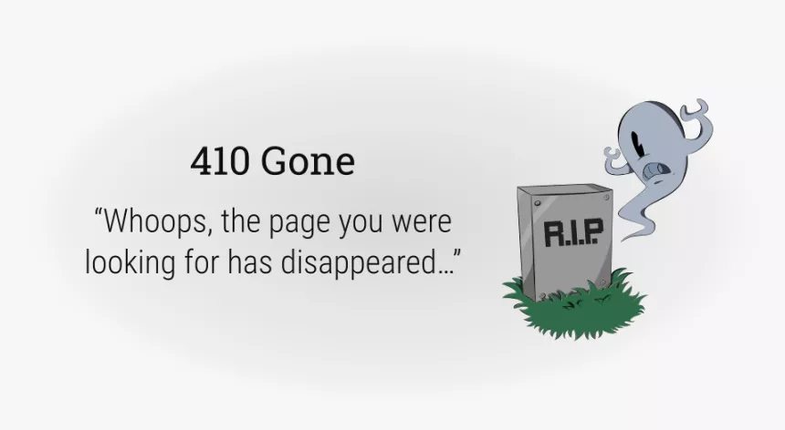 کد خطای 410 Gone چیست؟ مقایسه خطای 404 و 410