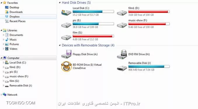 سرویس ابری dropbox چیست ؟
