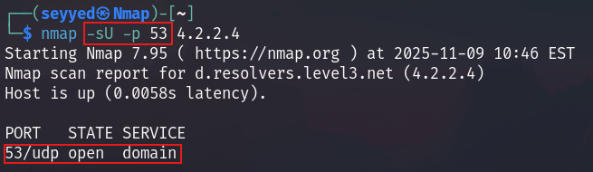 آموزش استفاده از ابزار Nmap