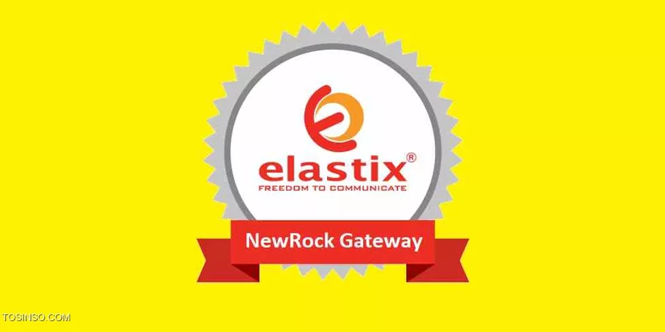 اتصال سرور Elastix به gateway Newrock