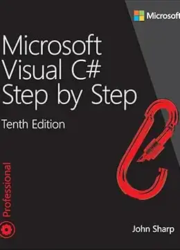 جلد کتاب راهنمای آموزش گام‌ به‌ گام برنامه نویسی سی شارپ ( Visual C# )