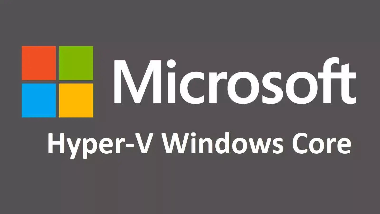آموزش نصب Hyper-V در محیط Server Core