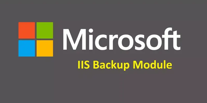 آموزش بکاپ گیری از IIS با ماژول Backup : آموزش نصب ماژول بکاپ