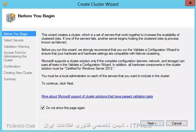 آموزش راه اندازی کلاسترینگ در ویندوز سرور 2012 و SQL سرور 2012