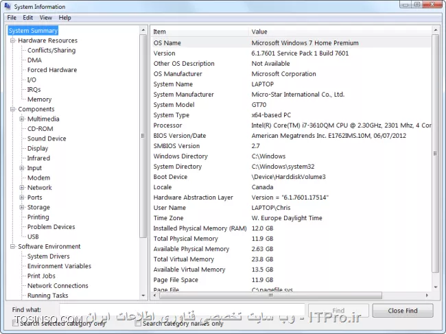 وب سایت توسینسو