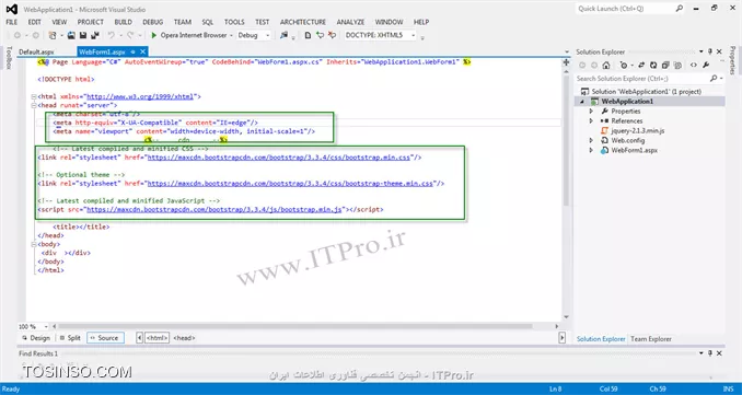 وب سایت توسینسو