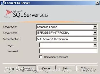 آموزش SQL SErverانتخاب SQL Authentication در SQL سرور